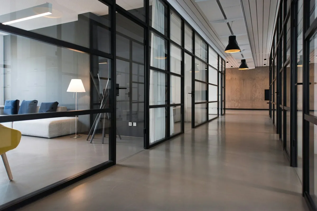 Modern commercial premises interior