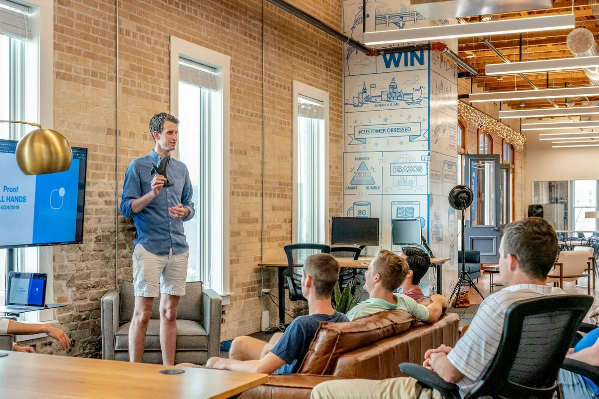 Independent business owner reviewing a checklist