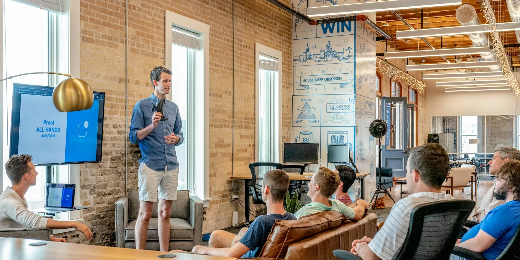 Independent business owner reviewing a checklist