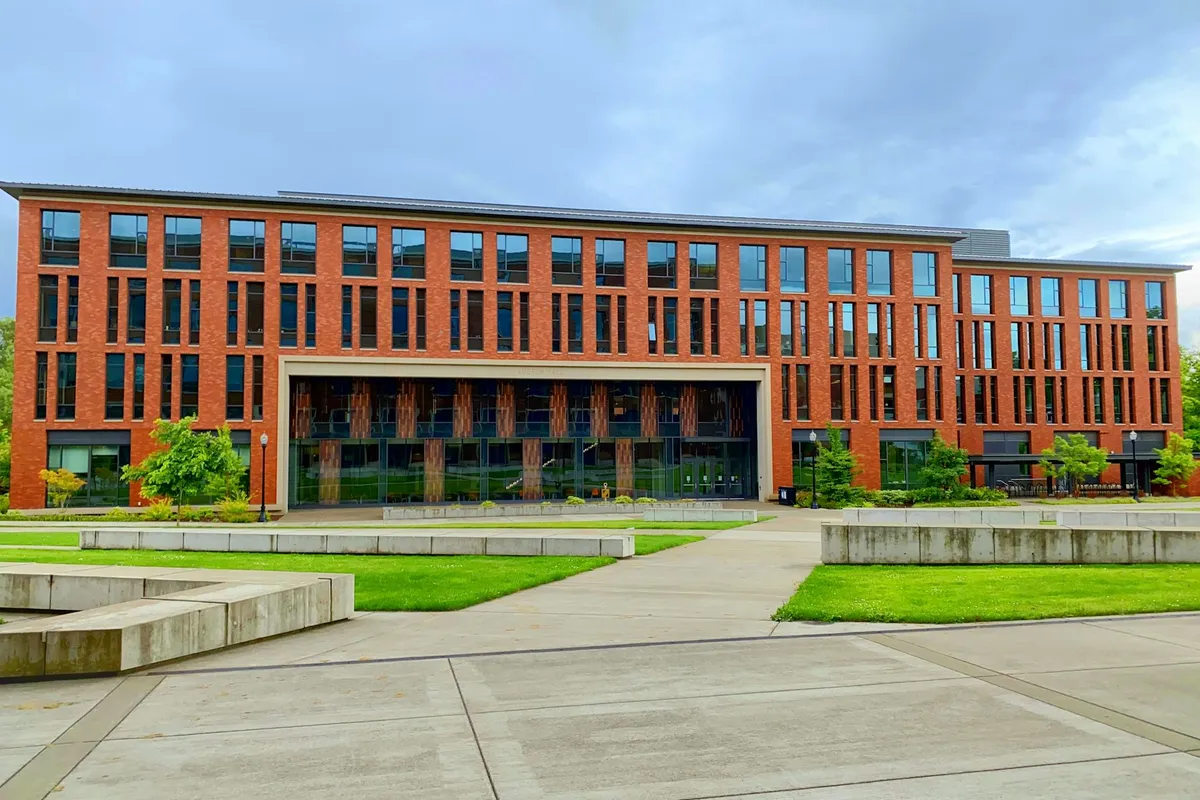 University lecture hall interior